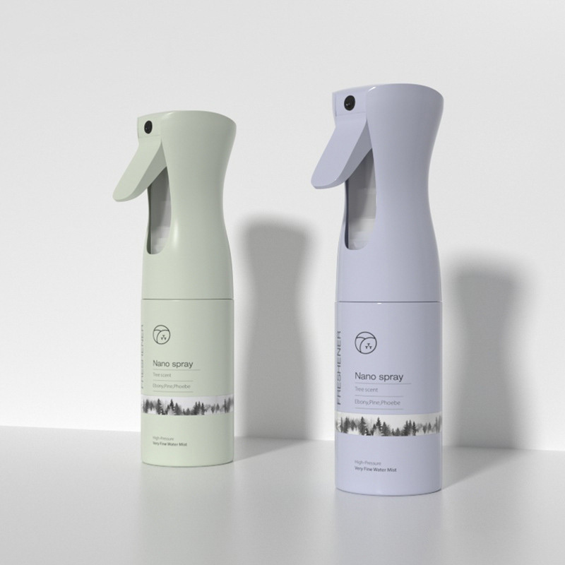 Hot Sell White Color Spray Bottles Empty High Pressure Continuous Empty 200ml Spray Trigger Bottle Cosmetics
