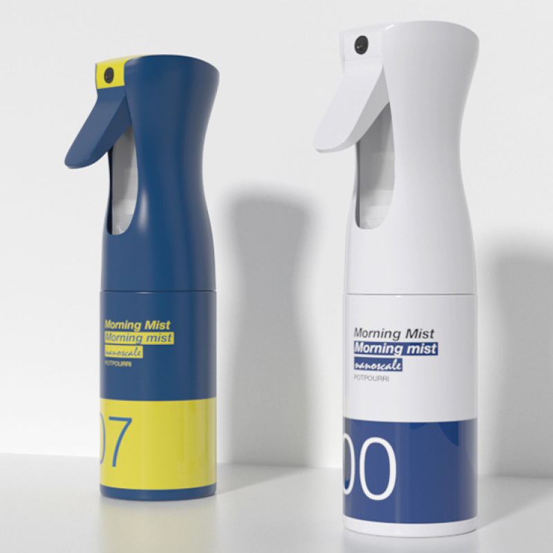 Hot Sell White Color Spray Bottles Empty High Pressure Continuous Empty 200ml Spray Trigger Bottle Cosmetics
