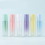 Luxury 10ml Gradient Roll on Glass Cosmetic Bottle Empty with Steel Roller for Ball for Essential Oils and Skin Care Serums