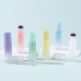 Luxury 10ml Gradient Roll on Glass Cosmetic Bottle Empty with Steel Roller for Ball for Essential Oils and Skin Care Serums