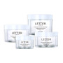 100g Round Empty Plastic Cosmetic Jar Recyclable PET Material with Screw Top Cap for Face Cream Decorative and Eco-Friendly