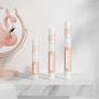 2025 New Custom 5ml PP Perfume Spray Pen Refillable Cosmetic Atomizer Sample Bottle White Portable Container with Cap