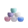Hard Plastic Small Container Mushroom Cream Jar Packaging Plastic Jars with Screw Top Lids