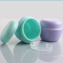 Hard Plastic Small Container Mushroom Cream Jar Packaging Plastic Jars with Screw Top Lids