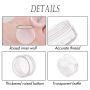 Mini Sample Jar Plastic Cosmetic Jars Cream Packaging Jar 3 Gram Sample Containers Cream Jar With Lids
