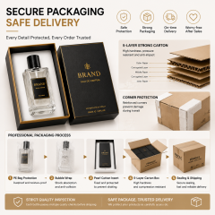 Luxury square Perfume Bottle 100ml Empty Glass Spray Bottle for Perfume