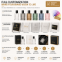 Luxury square Perfume Bottle 100ml Empty Glass Spray Bottle for Perfume
