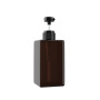 Shampoo Bottle Cosmetics Containers Lotion Pump Bottle 450ml Custom Plastic PETG square Luxury Lotion Bottle for Shampoo