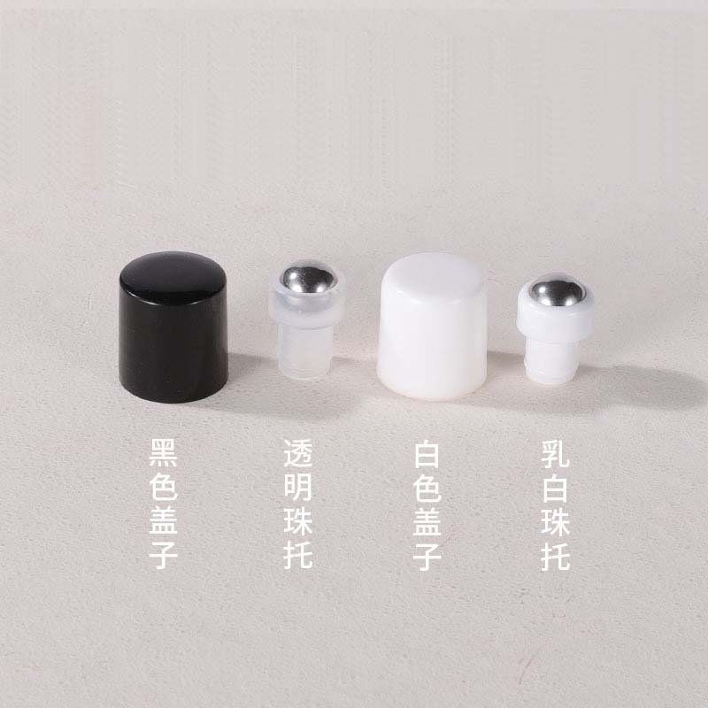 Hot Sale 1ml 2ml 3ml Amber Glass Roll-on Bottles for Eye Cream with Stainless Steel Roller for Ball Minimum Order 100pcs