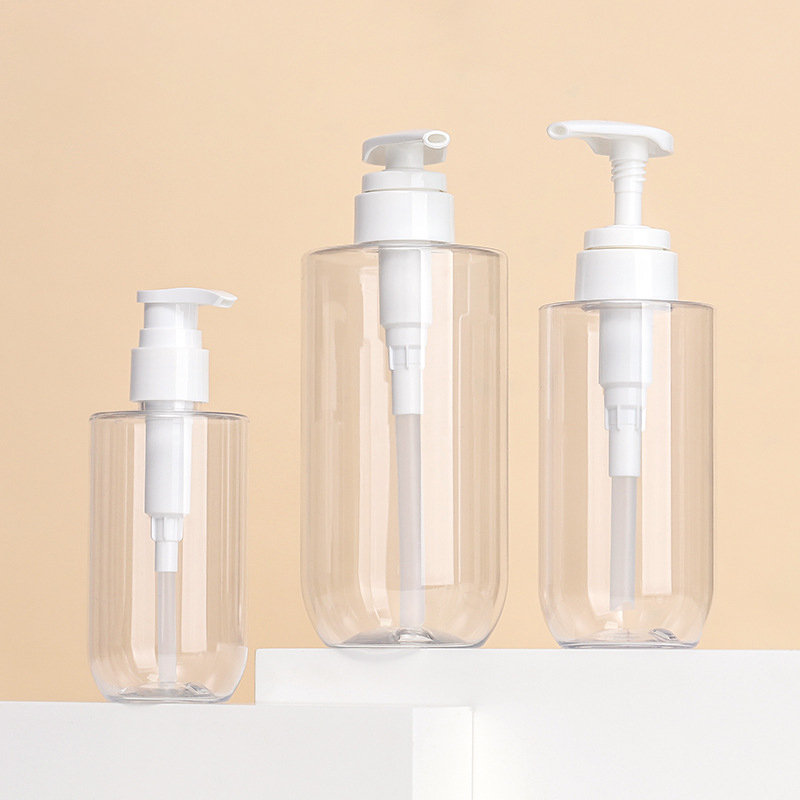 Fast Delivery Baby Shampoo Liquid Soap Bottle 200ml/300ml/500ml Capacity Clear/Frosted/White Packaging Pump Sprayer Sealing Type