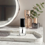 8ml Clear Empty Gel Nail Polish Bottle with Crown Cap New Design Glass Bottle with Brush Seal MOQ 100pcs