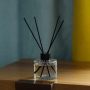 Fragrance Glass Refillable Diffuser Bottles, Diffuser Jars for Home Oil Fragrance Decoration Girl Women Gift (100ML)