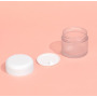 Portable Frosted PET Cosmetic Packaging Set 100ml Lotion Bottle 50g Cream Jar 30ml Dropper Bottle Lightweight Travel Use