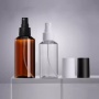 Cosmetics Containers ClearLuxury 100ML Empty PET Body Spray Bottle 150ML 200ml Spray Bottle AMBEL Plastic Cosmetics Bottles