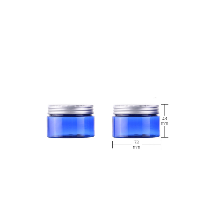 100g Aluminum Cream Bottle with Inner Cover PET Bottle with Aluminum Lid