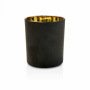 Luxury Wholesale Empty 7oz 220ml Matte Black White Glass Candle Jar 10oz Candle Jars with Golden Silver Rose Golden Metal Lid