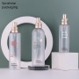 Skincare Packaging Cosmetic Spray Bottle 100ml 150ml Flat Shoulder 200ml Round Shoulder Frosted Plastic Spray Bottle