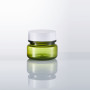 Unique Hangzhou Sunshine New Product 60ml PET Green Plastic Cream Jar for Ready to Ship