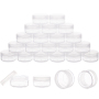 10g Clear Black Blue Pink Face Cream Jar Cosmetic Packaging Jar for Loose Powder