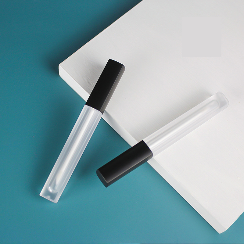 Stock New 4.5ml Transparent Lip Gloss Tube Full Clear Empty Plastic Lipgloss Container for Cosmetic Makeup Packaging