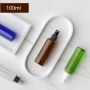 Empty Fine Mist PET 100ml Amber White clear Plastic Spray Bottle
