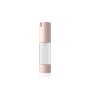 China-Made 30ml for Clear Plastic Airless Bottle with Press Pump as Personal Packaging for Skin Care Serum and Lotion Pink Color