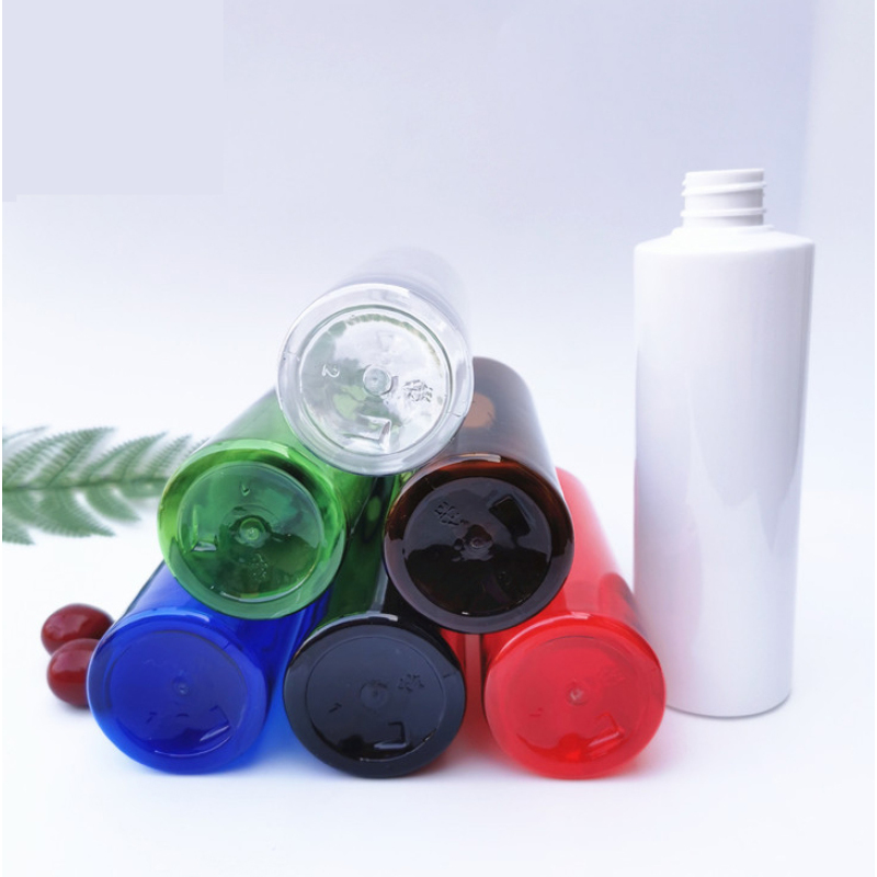Cosmetic Beauty Packaging Plastic Bottle Plastic PET Plastic Bottle with Spray Cap for Skin Care Face Care