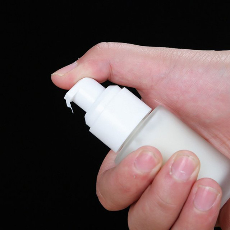 New Arrival 40ML 60ML 80ML Frosted Bottle Spray Bottle for Lotion clear Glass Lotion Bottle