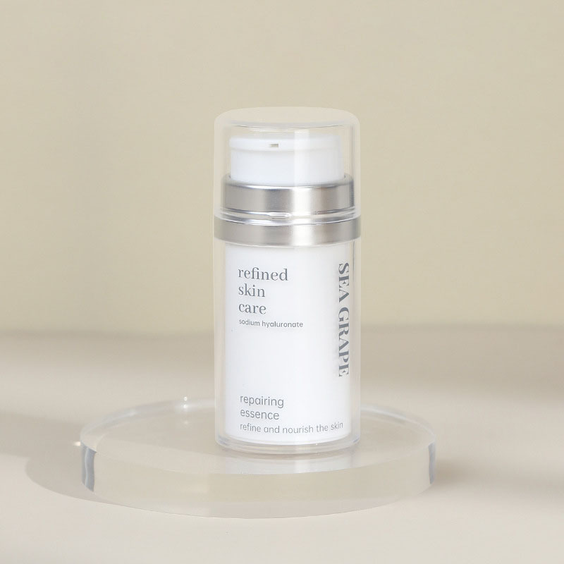 High Quality 50ml 100ml Cosmetic Airless Pump Bottle Double Wall Refillable Container for Lotion Cream Skincare Packaging