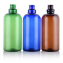 500ml Long Neck Ordinary Cap Bottle with Internal Plug Cosmetic Packaging Bottle