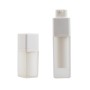 2024 New Luxury 15ml 30ml 50ml Empty Plastic Spray square Cosmetic Packaging Lotion Airless Pump Bottle for Cosmetic