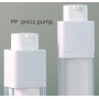 2024 New Luxury 15ml 30ml 50ml Empty Plastic Spray square Cosmetic Packaging Lotion Airless Pump Bottle for Cosmetic