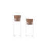 Wholesale Hot Selling 3ml 5ml 10ml Mini Glass Bottle with Cork Stopper Small Vial Glass Bottles