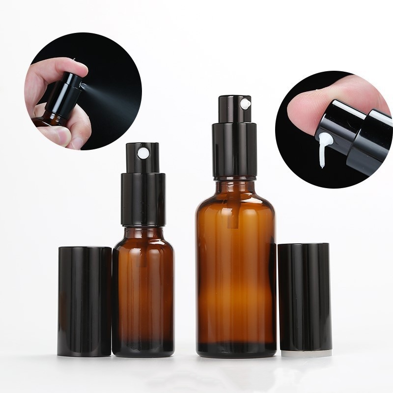 10ml Spray Bottle  Glass  Amber 15ml 20ml 30ml Press Portable 15ml Spray Bottle 100ml Empty 50 ml Mist Spray Bottle