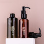 2026 New Style Label Design Recyclable 100ml 150ml 200ml clear Green Amber Packaging Face Body Hair Oil Plastic Pump Bottle
