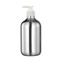 Silver Color High End Empty 500ml Plastic Bottles Plastic Shampoo and Conditioner Bottles for Hair Conditioner