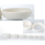 High Quality Fancy Elegant 3g 5g 30g 50g White Round Plastic Cosmetic Cream Container Jars for Cosmetics and Creams