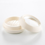 High Quality Fancy Elegant 3g 5g 30g 50g White Round Plastic Cosmetic Cream Container Jars for Cosmetics and Creams