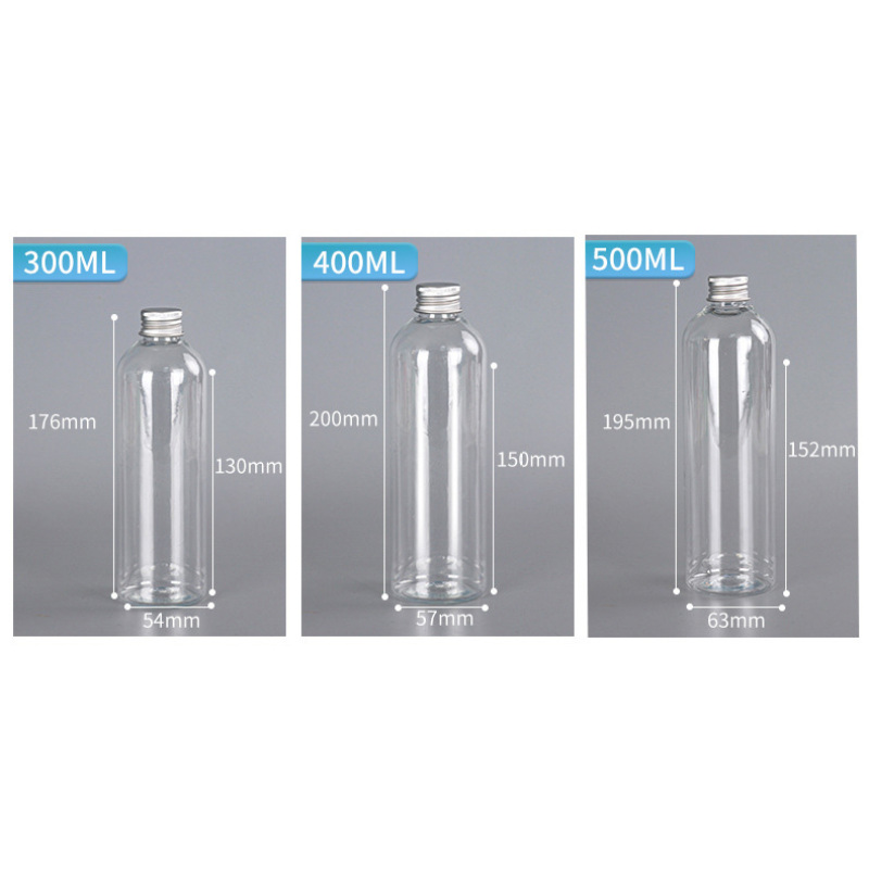 Zhejiang Hangzhou Empty Cosmetic Plastic Bottle with Aluminium Screw Caps Beard Oil Skincare Use