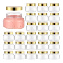 Empty Body Butter Cream Container Skincare Body Scrub Jars Plastic Wide Mouth Cosmetic 8oz Jar for Body Scrub