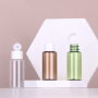 Ready Stock 30ml Clear Green PET Plastic Bottle Travel Size Refillable Toner Container for Facial Mist