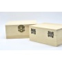 Essential Oil Wood Storage Box 3 Pcs 5ml Glass Bottle Wooden Box