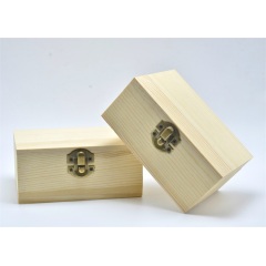 Essential Oil Wood Storage Box 3 Pcs 5ml Glass Bottle Wooden Box