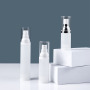 Wholesale 15ml Cosmetic Packaging Bottle Airless Pump Plastic Cosmetic Skincare Lotion Bottles