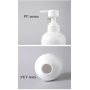 Customizable 300ML 500ML Matt White Plastic Container Empty Lotion Cream Bottle with Press Pump Lid for Body Care Products