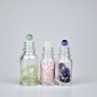 Clear Crystal Roll on Glass Bottle 5ml 10ml 15ml 20ml 30ml 50ml Perfume Oil Roll on Glass Bottle With Roller Ball