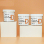 300g Cream Jar White Empty Plastic Jars Packaging Container Cosmetic Skincare Pet Cream Jar