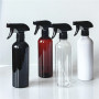 Bulk Custom 500ml PET Black Plastic Bottles Private Label Sprayers for Cleaning Cosmetic Products