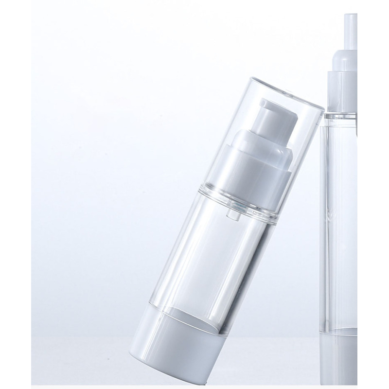 Lotion Bottle Luxury Skin Care Packaging Airless Cosmetic Bottles 15ml 30ml  Plastic Lotion and 100ml Spray Bottle for Shampoo