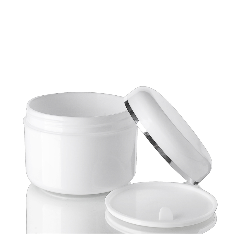 Small Order Available Customized Color 100g Plastic PP Cream Jar Pet Plastic Screw Cap 5g-250ml for Skin Care Face Cream
